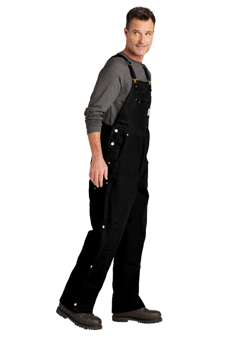 Carhartt® Short Firm Duck Insulated Bib Overalls