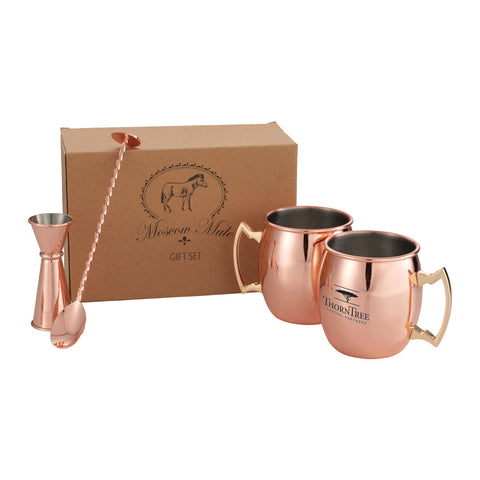 moscow mule mug 4-in-1 gift set