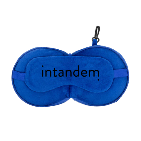 ComfyCloud 2-in-1 Travel Pillow with Sleep Mask