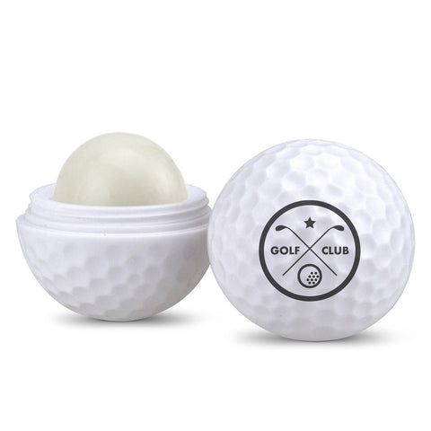 Golf Ball Shaped Lip Moisturizer Container