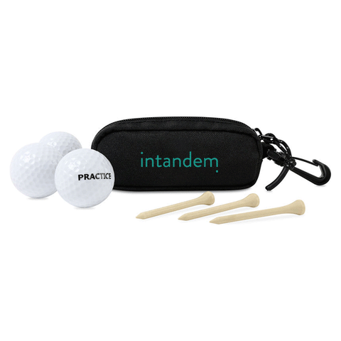 Golf Links Ball & Tee Caddy Kit