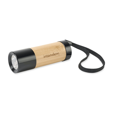 Mini LED Bamboo Flashlight