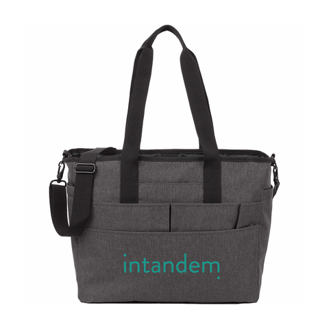 Multi-Pocket Laptop Tote