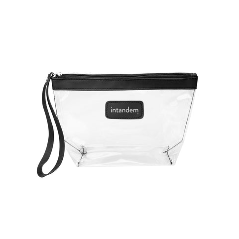 CLEAR WRISTLET POUCH