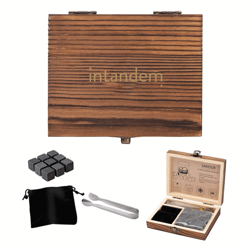 Savour 11-Piece Whiskey Stone Set