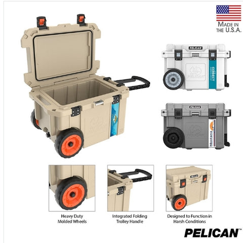 Pelican 45qt Elite Wheeled Cooler