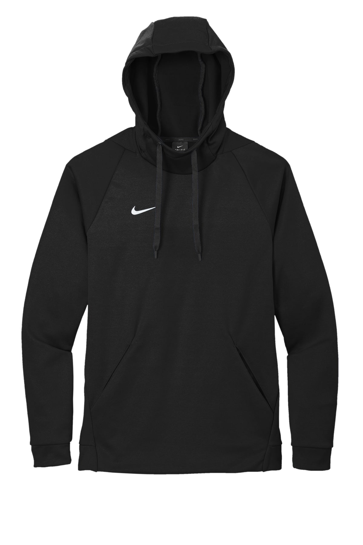 Black nike therma hoodie sale