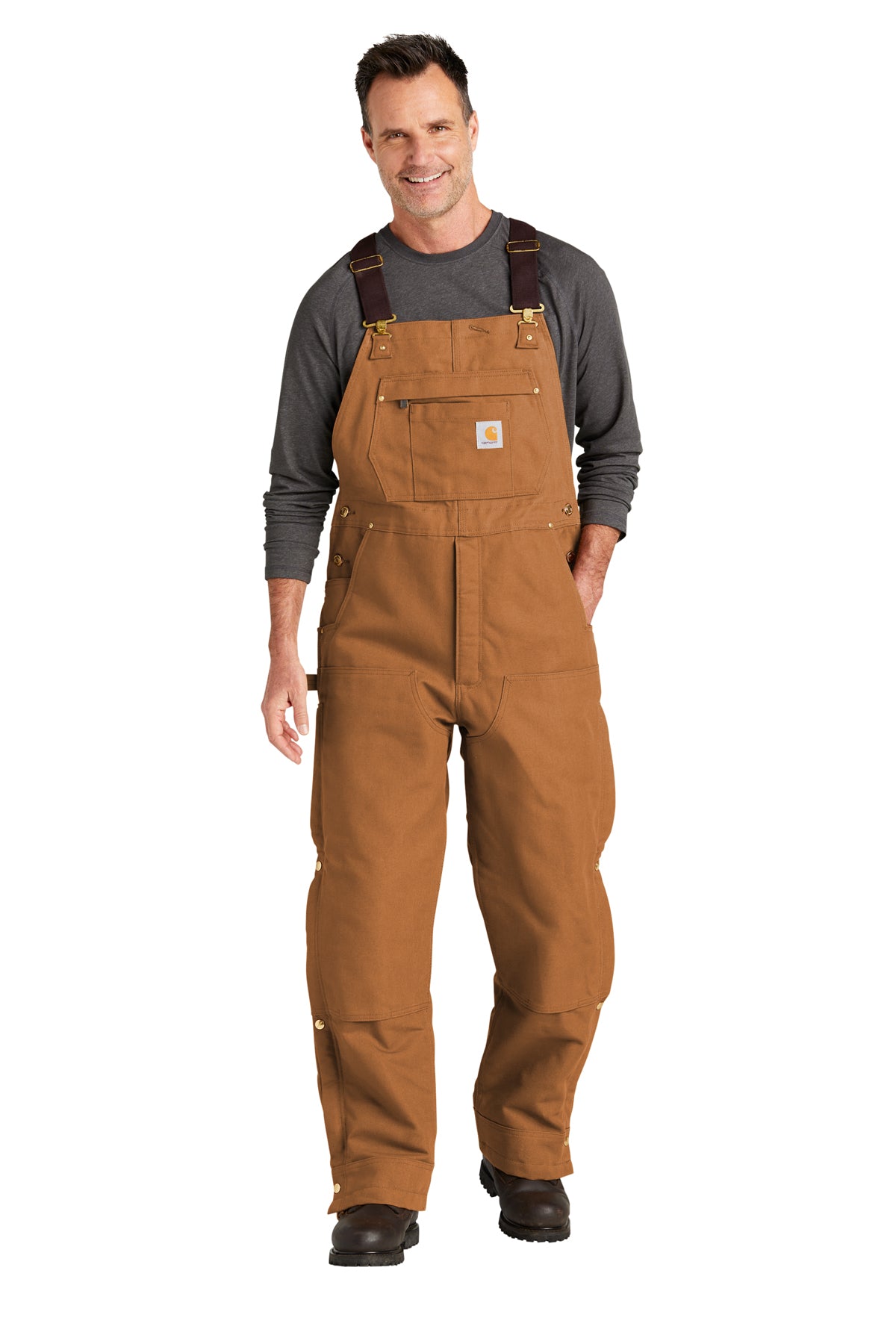 Carhartt duck clearance bib