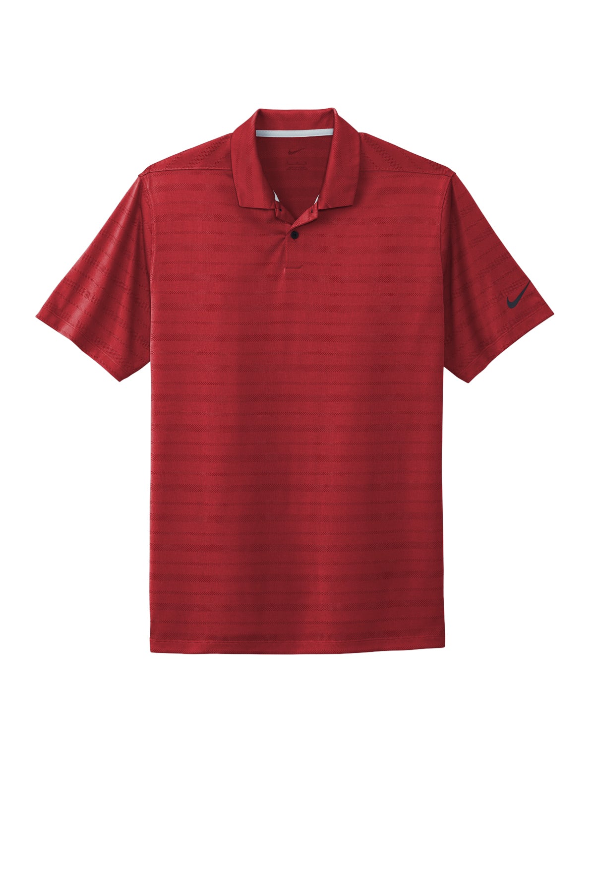 Red nike collar shirt online