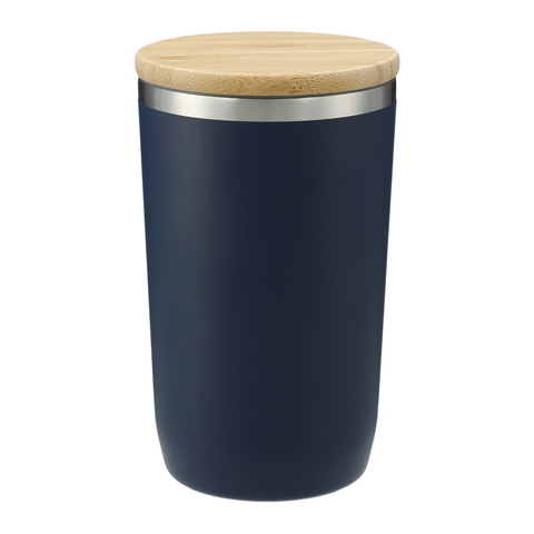 Brees Copper Vacuum Tumbler with Bamboo lid 14oz