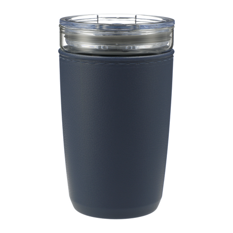 Vesta Glass Tumbler with Recycled PP Sleeve 16oz