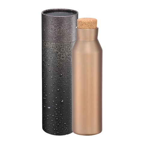 Norse Copper Vac Bottle 20oz With Cylindrical Box