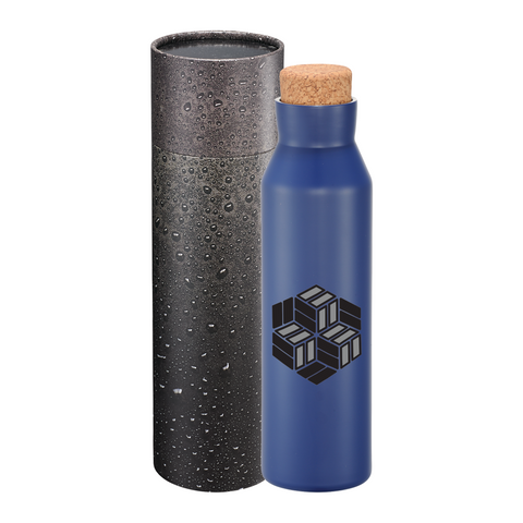 Norse Copper Vac Bottle 20oz With Cylindrical Box