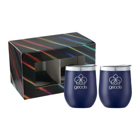Corzo Cup 12oz 2 in 1 Gift Set