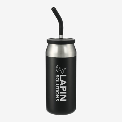 Gusto Stainless Steel Tumbler with /SS Straw 23 oz.