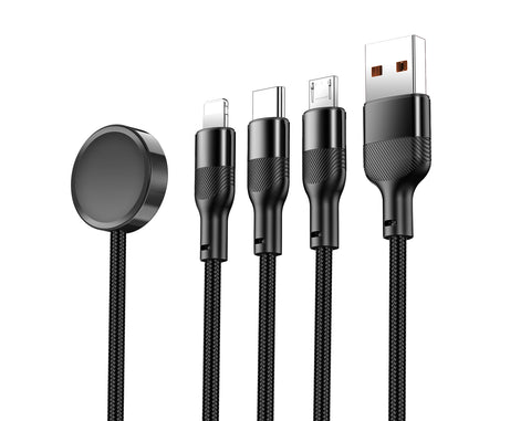4-in-1 Apple Watch Charging Cable