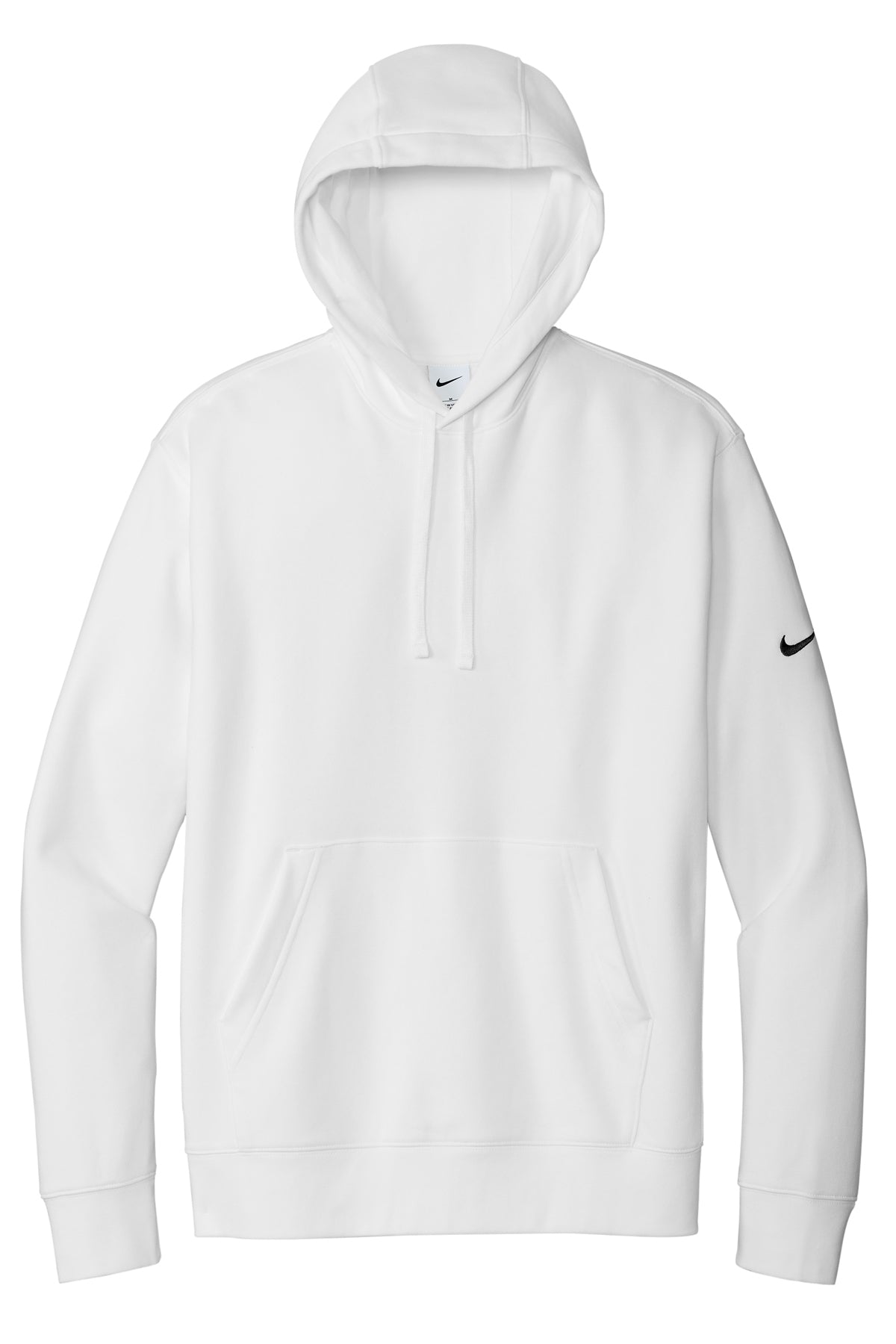 Plain white sale nike sweatshirt