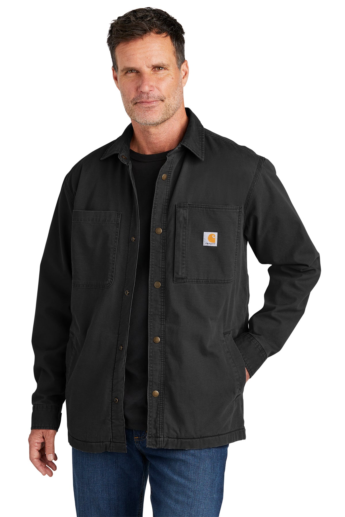 Carhartt men's rugged on sale flex rigby shirt jac