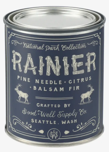 Rainier National Park 14 oz Candle
