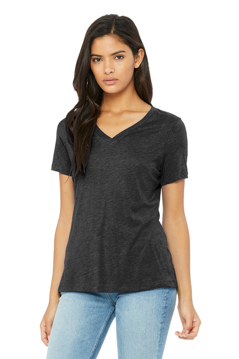 BELLA+CANVAS® Women’s Relaxed Triblend V-Neck Tee