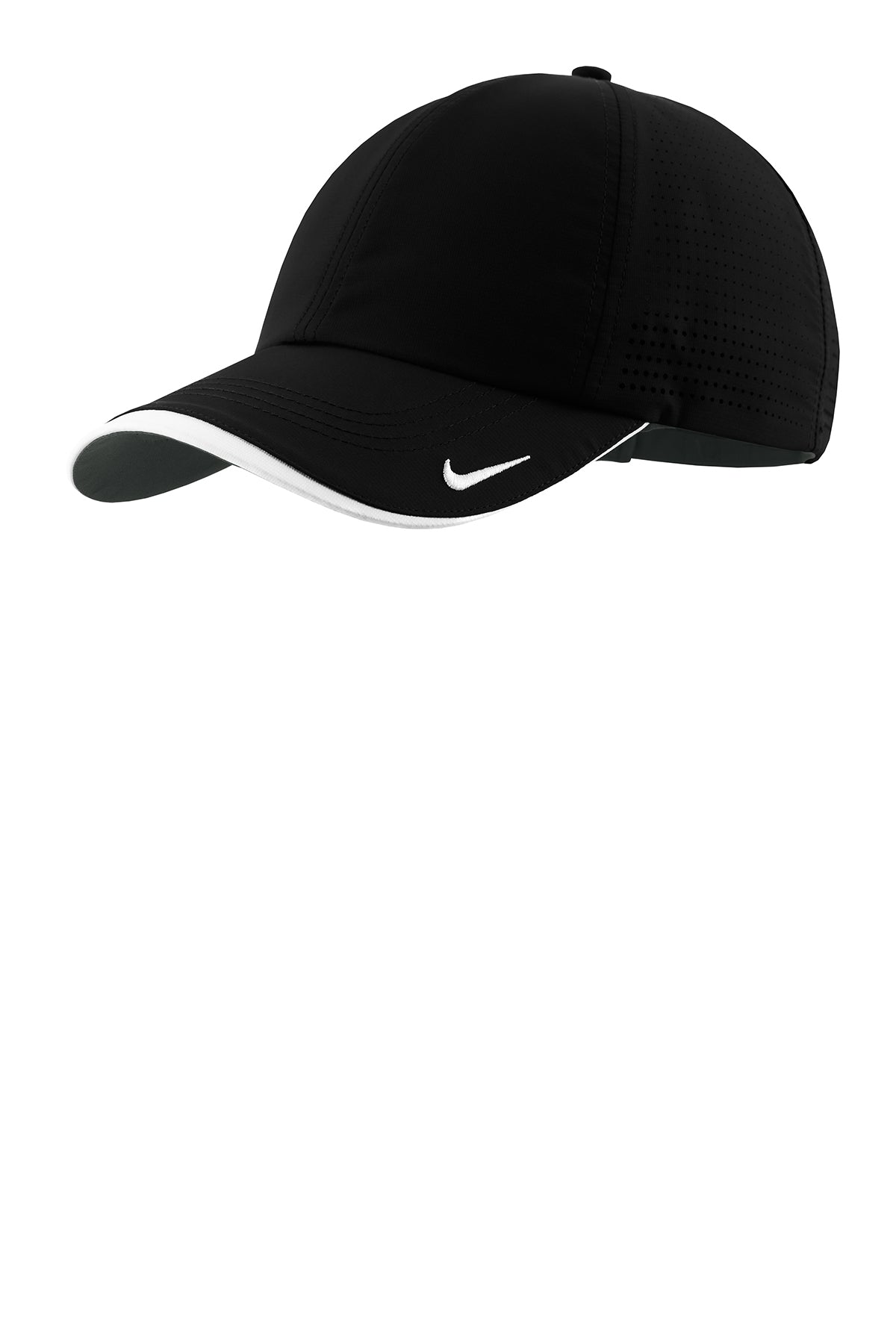 White and 2024 black nike hat