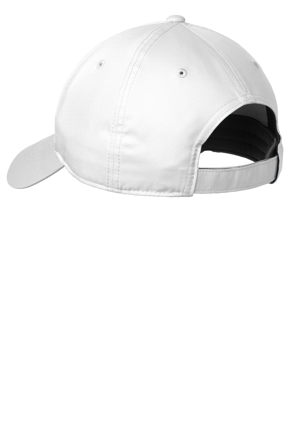 Nike metal swoosh cap on sale white