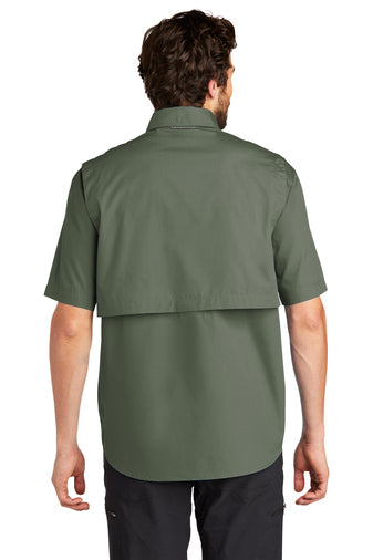Eddie Bauer EB608 Fishing Shirt Short Sleeve - Seagrass Green - 2XL