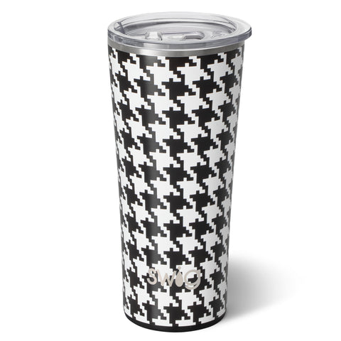 22 OZ. SWIG LIFE™ HOUNDSTOOTH STAINLESS STEEL TUMBLER