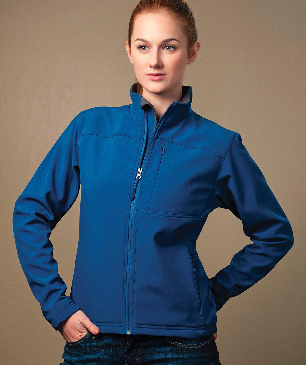 Lucia Women's 100 % Real Blue Leather Jacket