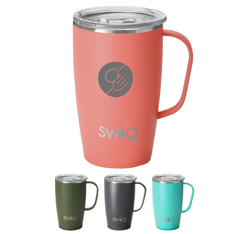Swig - 18 oz Travel Mug - Matte Hot Pink