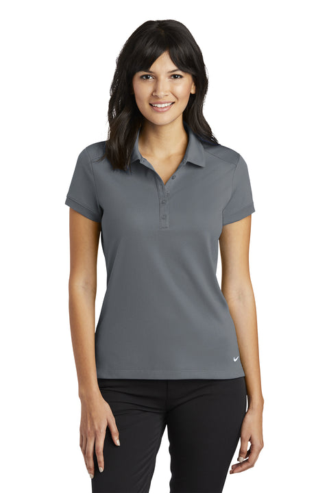 Nike Ladies Dri-FIT Solid Icon Pique Modern Fit Polo