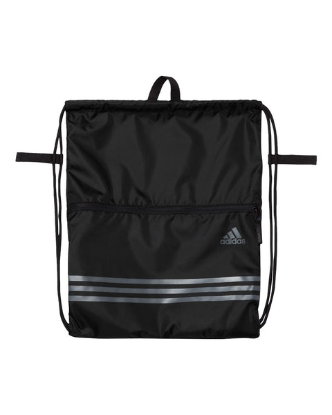 solopgang Smuk transaktion Adidas - Horizontal 3-Stripes Gym Sack – InTandem Promotions