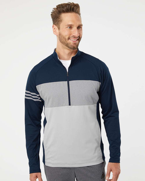 Adidas - 3-Stripes Competition Quarter-Zip Pullover