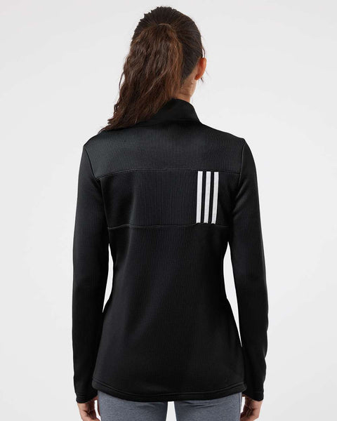 Adidas - Women's 3-Stripes Double Knit Full-Zip