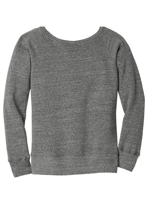 BELLA+CANVAS Women’s Sponge Fleece Wide-Neck Sweatshirt