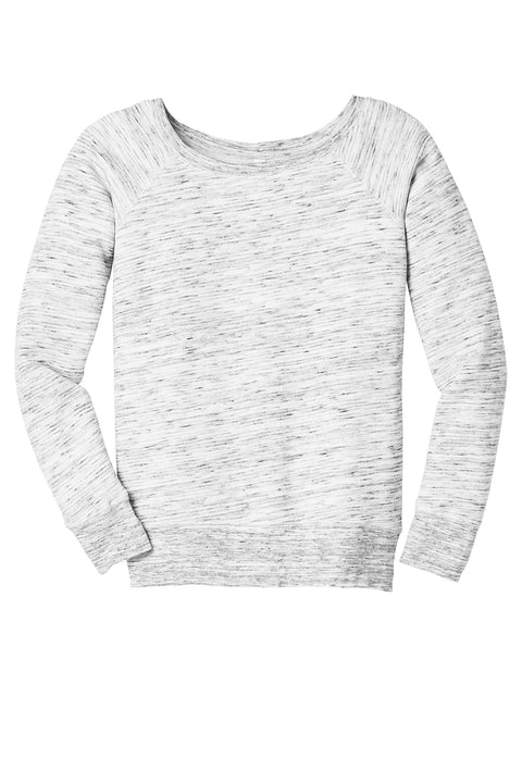 BELLA+CANVAS Women’s Sponge Fleece Wide-Neck Sweatshirt