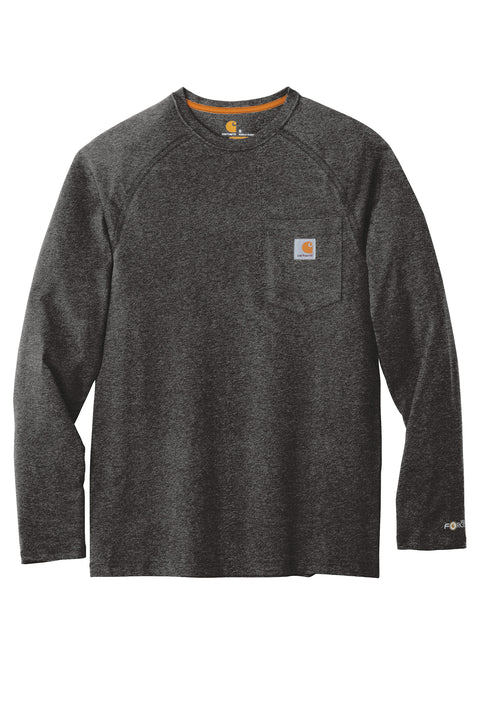 Carhartt Force Cotton Delmont Long Sleeve T-Shirt