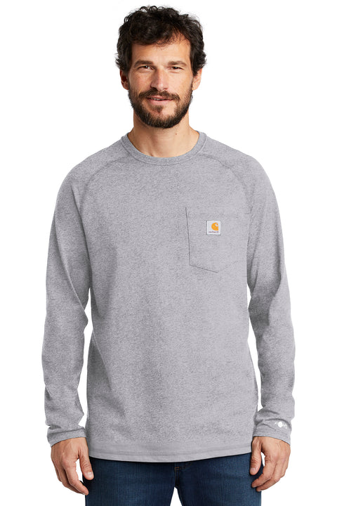 Carhartt Force Cotton Delmont Long Sleeve T-Shirt – InTandem Promotions