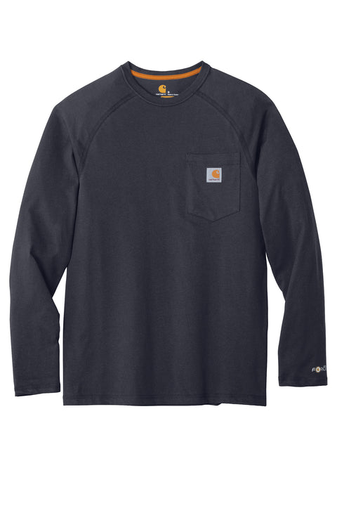 Carhartt Force Cotton Delmont Long Sleeve T-Shirt