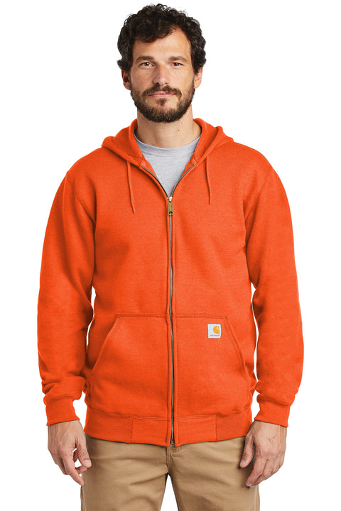 Carhartt Midweight Hooded Zip-Front Sweatshirt