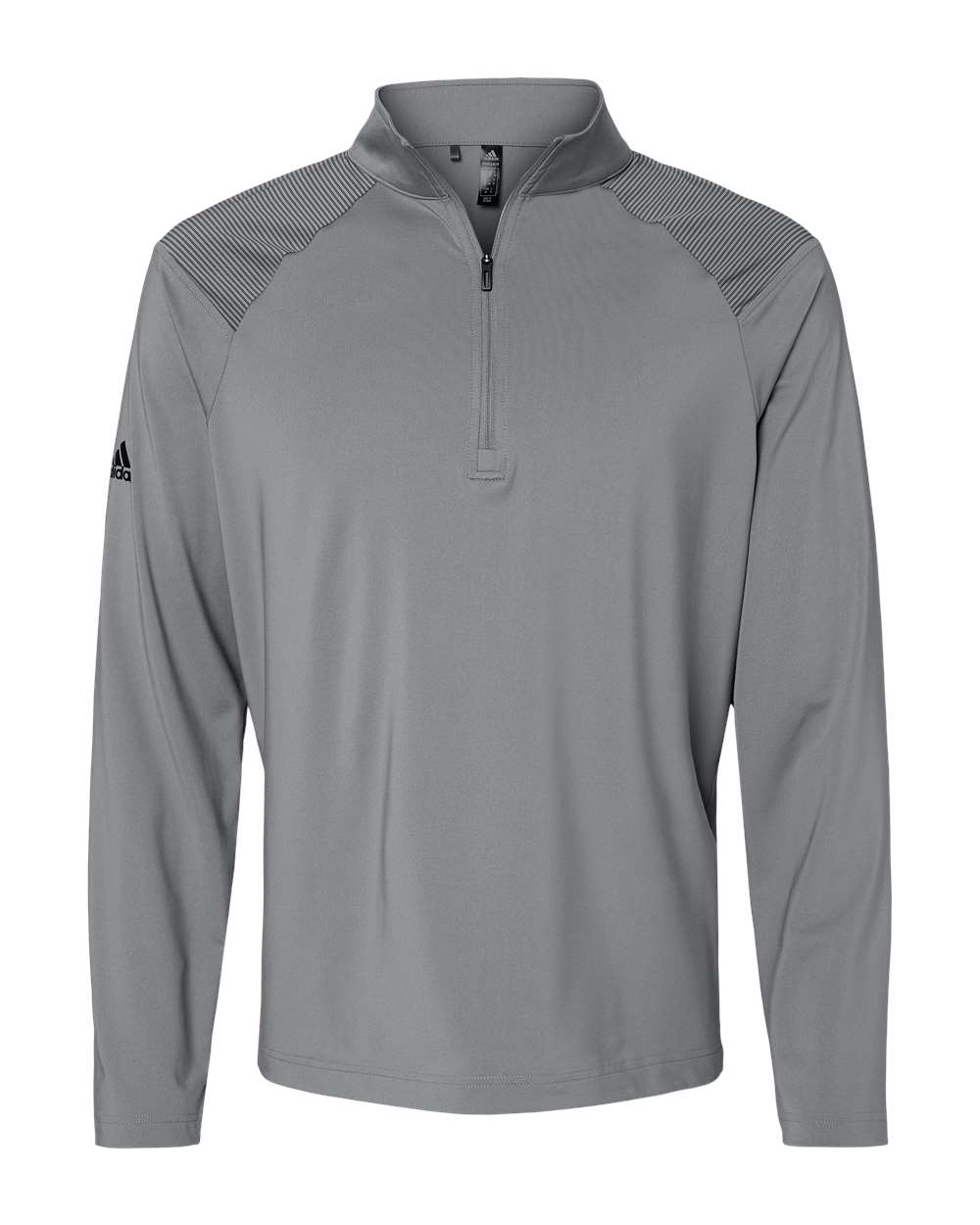 Adidas - Shoulder Stripe Quarter-Zip Pullover – InTandem Promotions