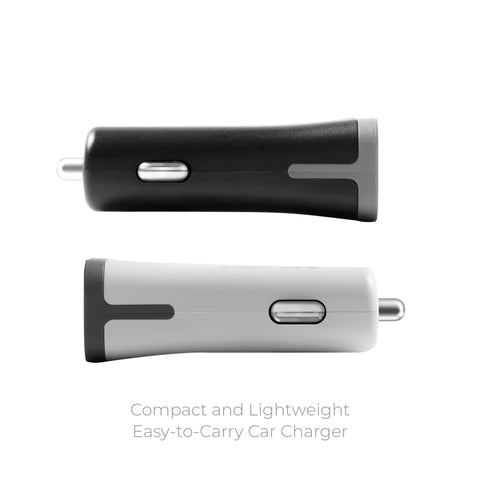 Dual USB-A and USB-C Output Port Car Charger