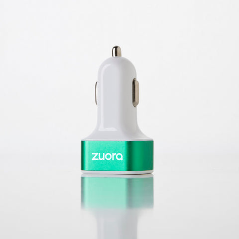 Three port 2.4A car charger