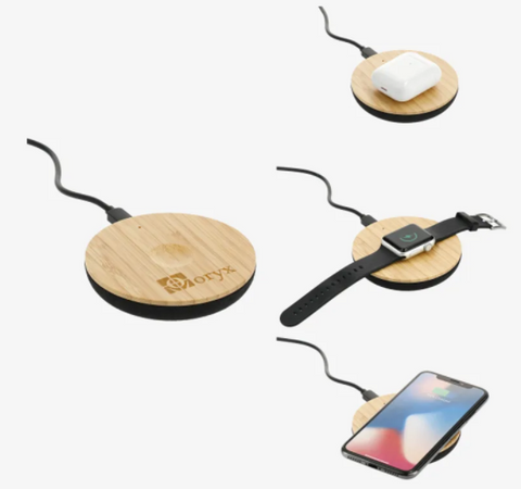 Bamboo Universal Wireless Charging Pad
