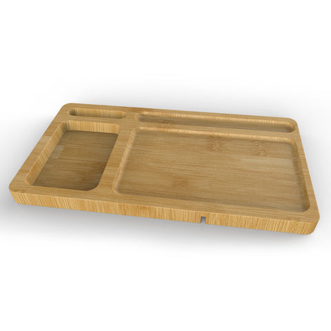 BAMBOO WIRELESS CHARGER TRAY