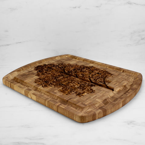 The Family Tree Carving Board
