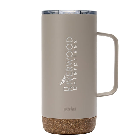 Perka® Kerstin Double Wall Stainless Steel Mug