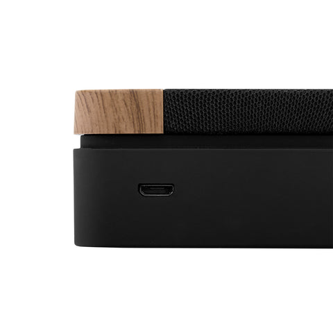 Wood accented Bluetooth Speaker