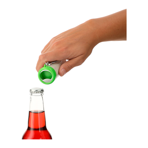 Reusable Straw in Bottle Opener Case