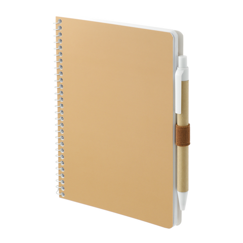 5” x 7” FSC® Mix Spiral Notebook with Pen